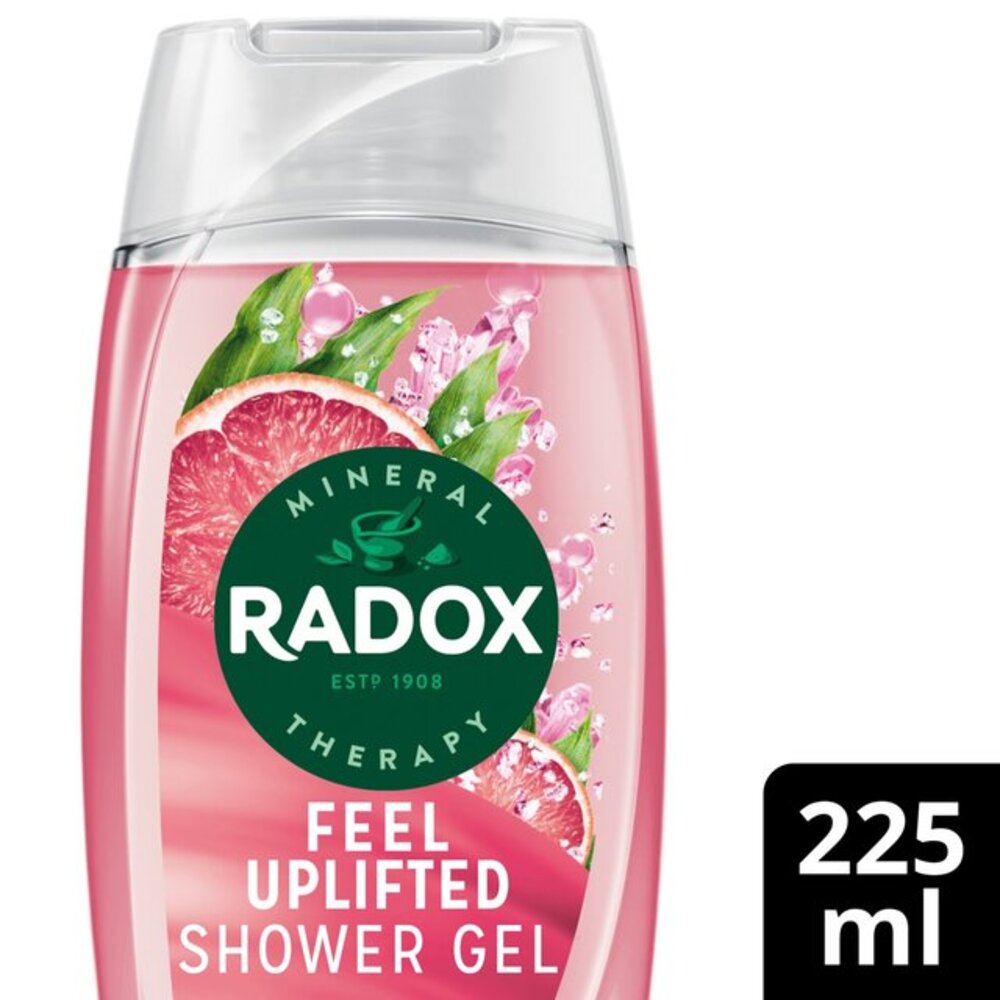 Radox Feel Uplifted Shower Gel 225ml with Grapefruit & Ginger