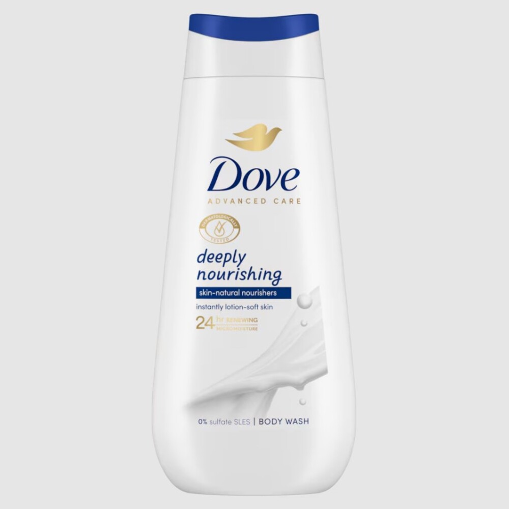 Dove Advanced Care Deeply Nourishing Body Wash 225 ml