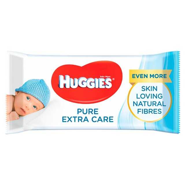 Huggies Pure Extra Care Baby Wipes - 1 Pack