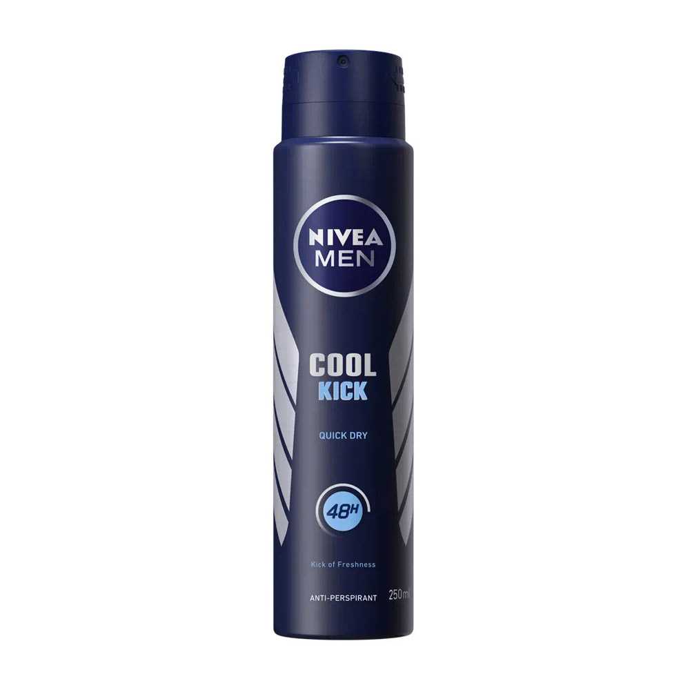 Nivea Men Cool Kick Anti-Perspirant Deodorant Spray 250ml