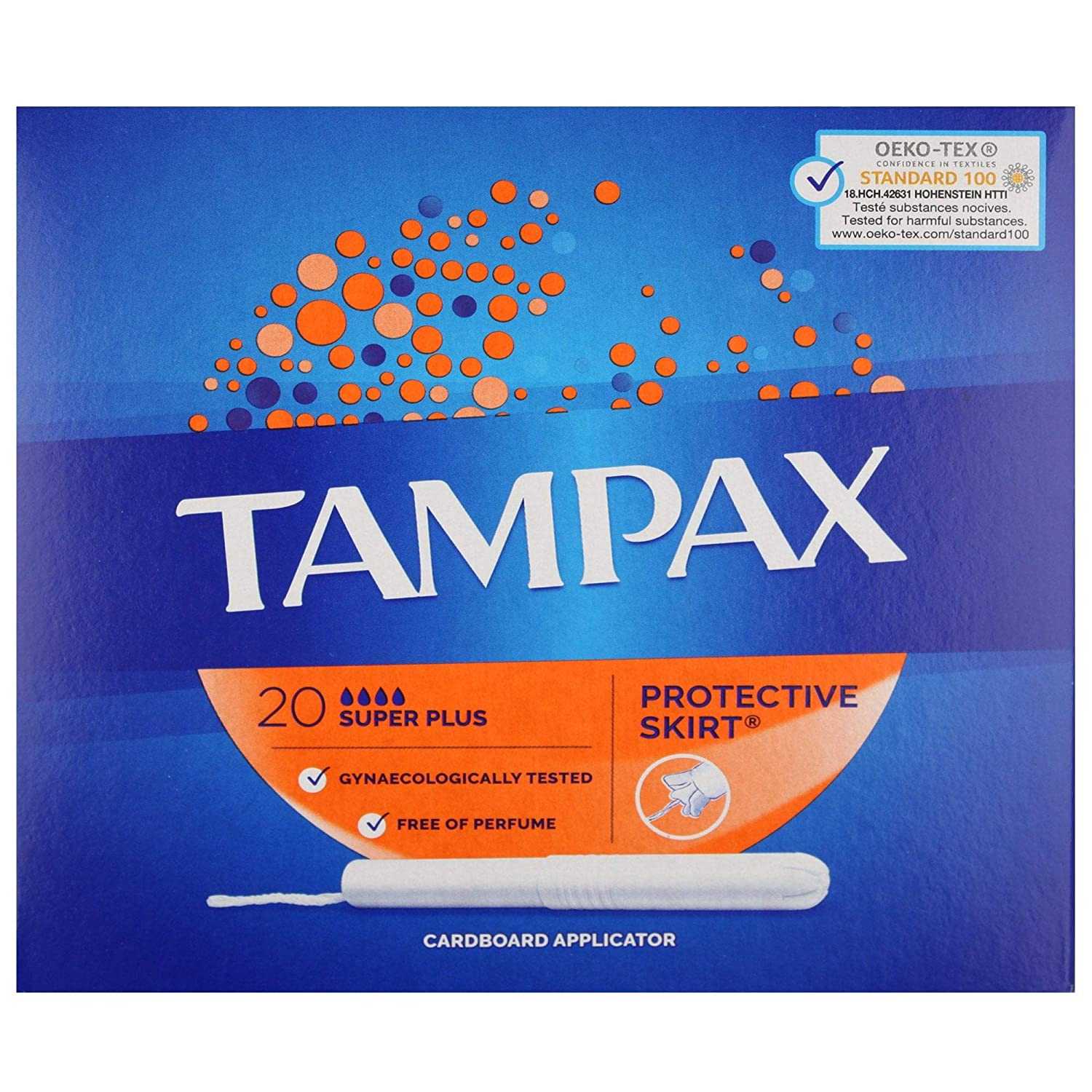 Tampax Non-App Tampons Super Plus