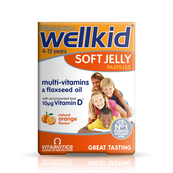 Vitabiotics Wellkid Soft Jelly Orange Gps Uk