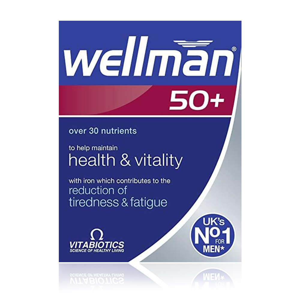 Vitabiotics Wellman Tablets 50+