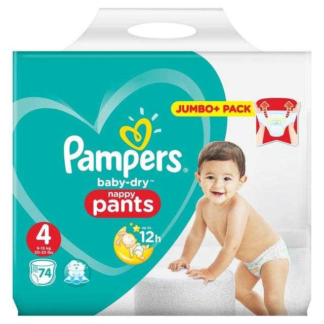 Pampers Baby Dry Pants Unisex Size 4